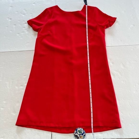 Lulus Shift and Shout‎ Red Shift Dress SMALL - Picture 10 of 12
